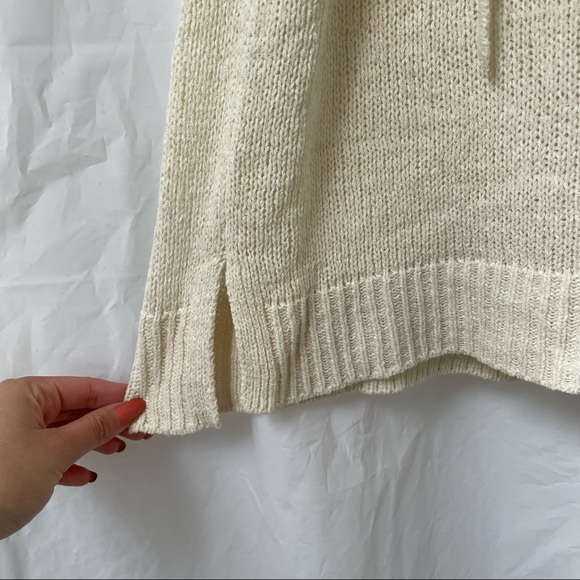 Michael Kors Cream Knitted Top Size Small - Picture 6 of 8